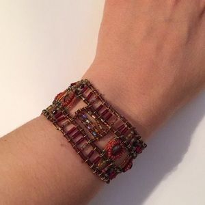 Autumnal Beaded Bracelet 🍁